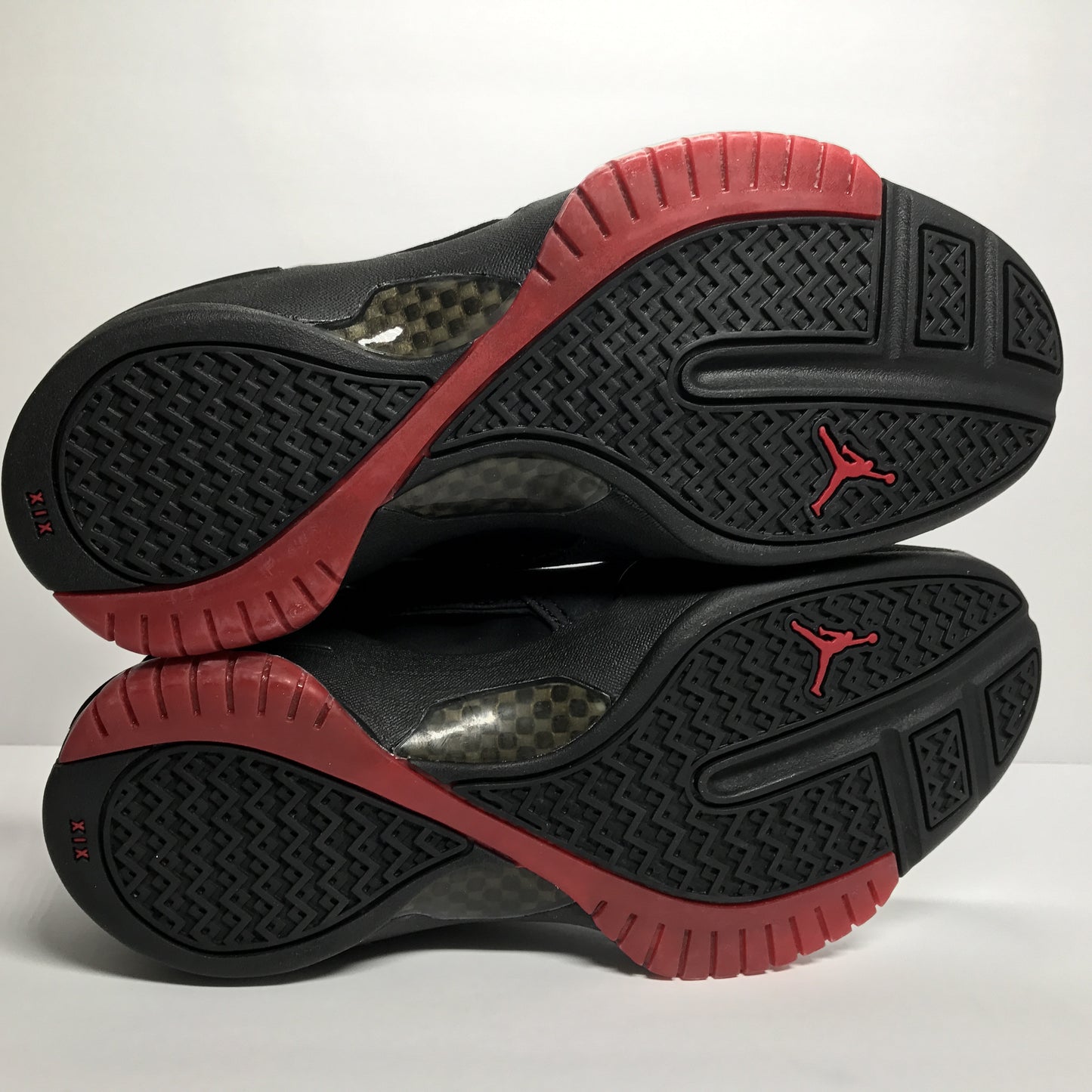 DS Nike Air Jordan 19 XIX CDP Negro/Rojo Talla 9
