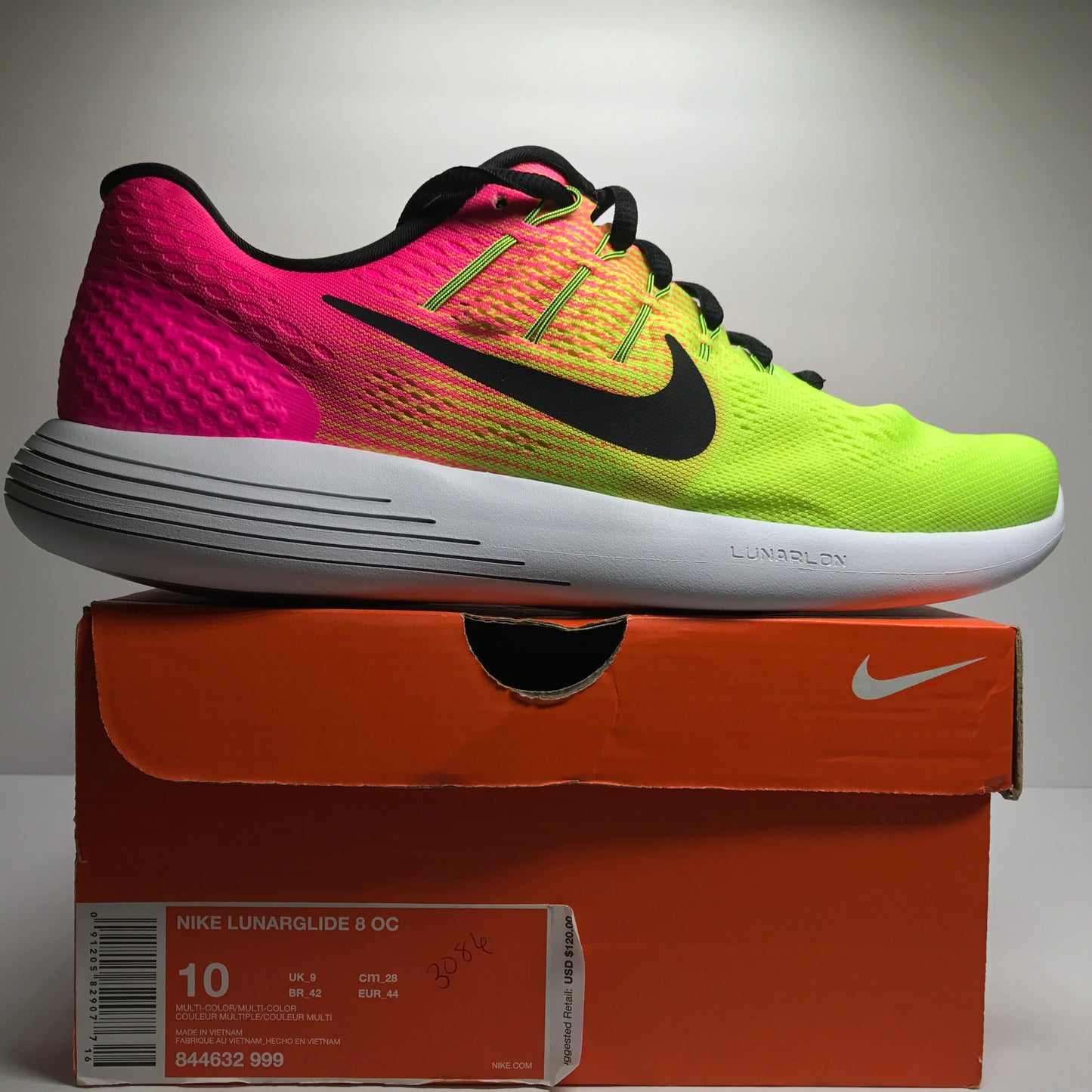 DS Nike Lunarglide 8 OC Talla 10/Talla 12