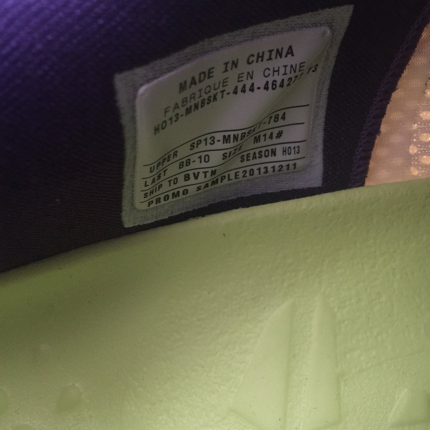 Nike Kobe Bryant Worn PE Sample Collection Size 14 3 pairs - DOPEFOOT
 - 10