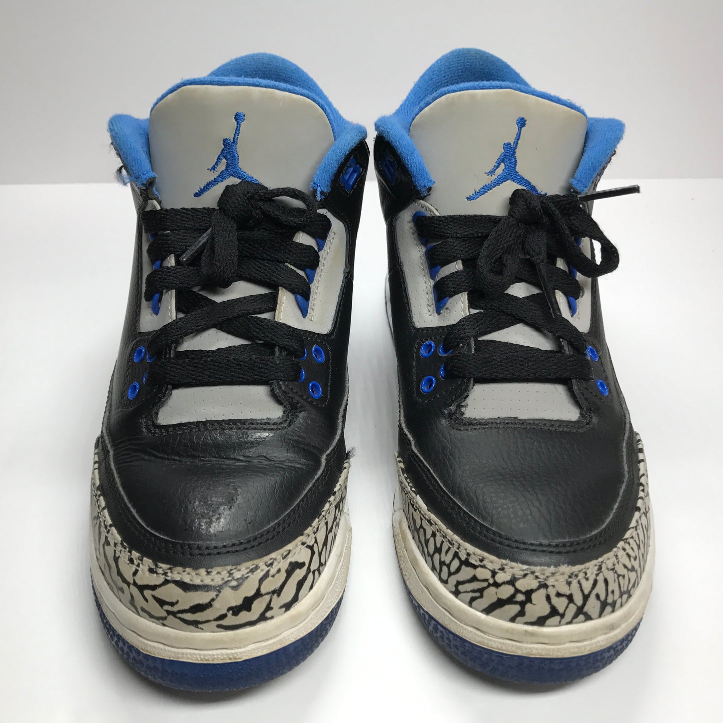 Nike Air Jordan 3 III Retro Sport Bleu GS BG Taille 6Y