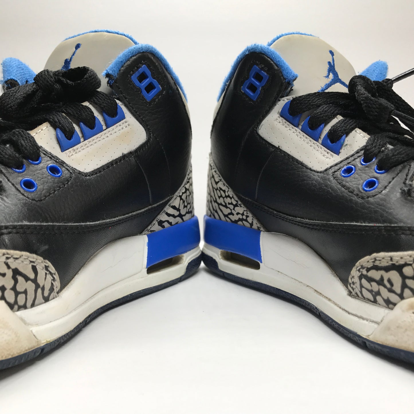 Nike Air Jordan 3 III Retro Sport Bleu GS BG Taille 6Y