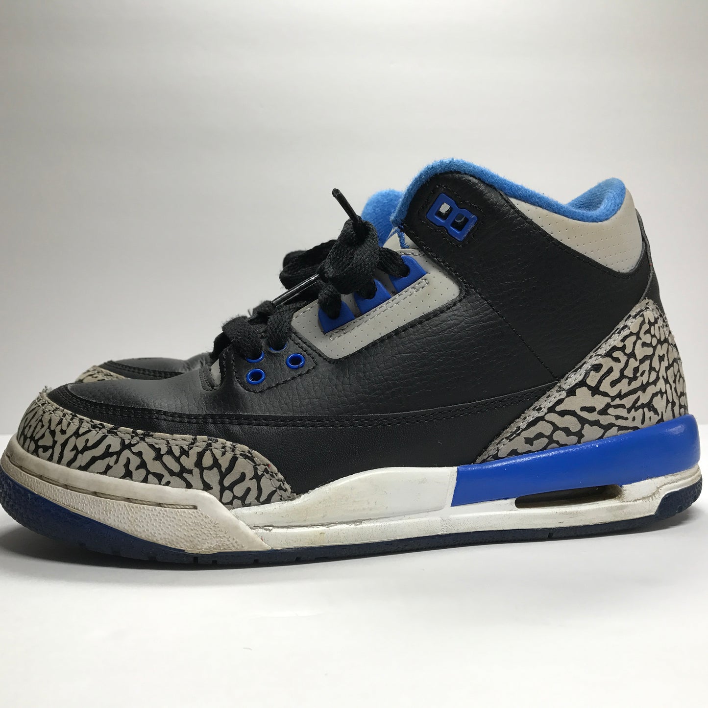 Nike Air Jordan 3 III Retro Sport Bleu GS BG Taille 6Y