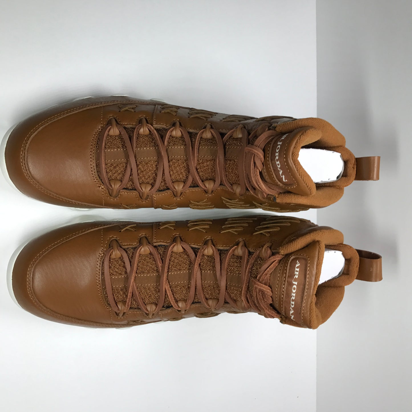 DS Nike Air Jordan 9 IX Pinnacle Baseball Guante Marrón Talla 10