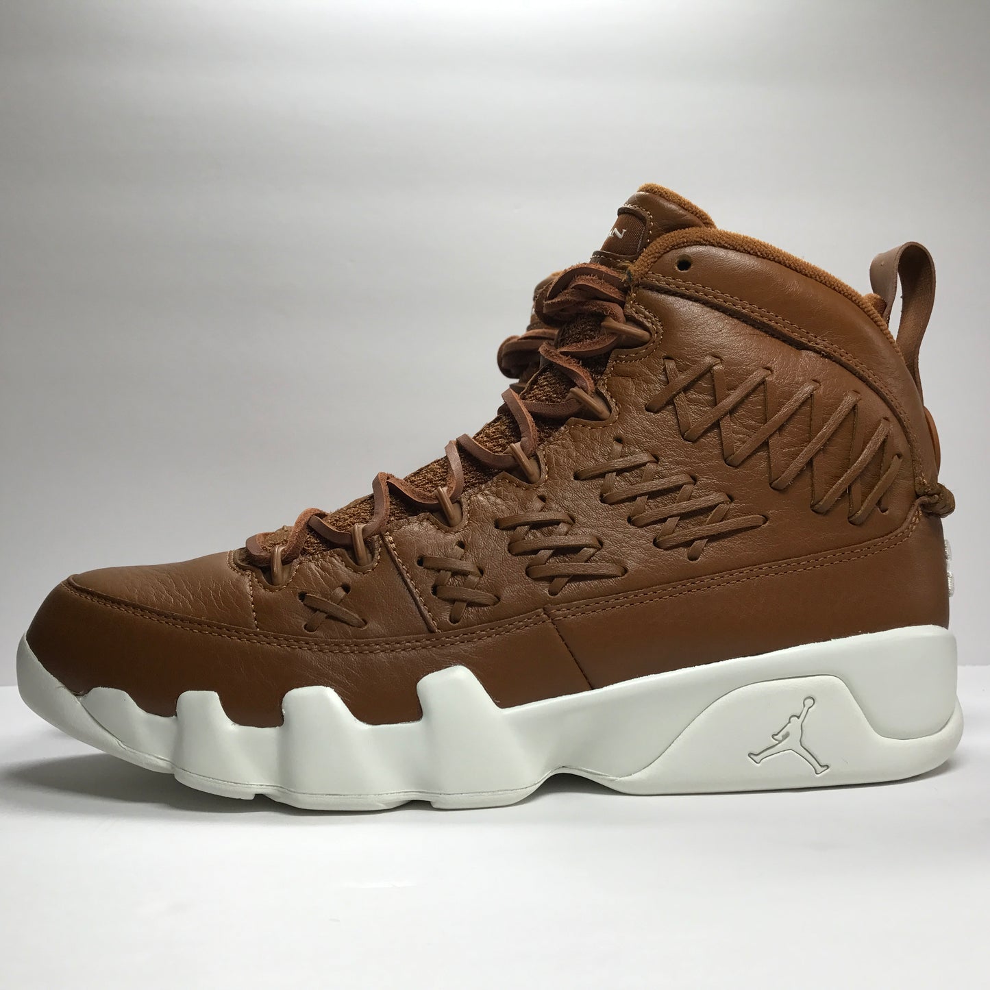 DS Nike Air Jordan 9 IX Pinnacle Baseball Guante Marrón Talla 10