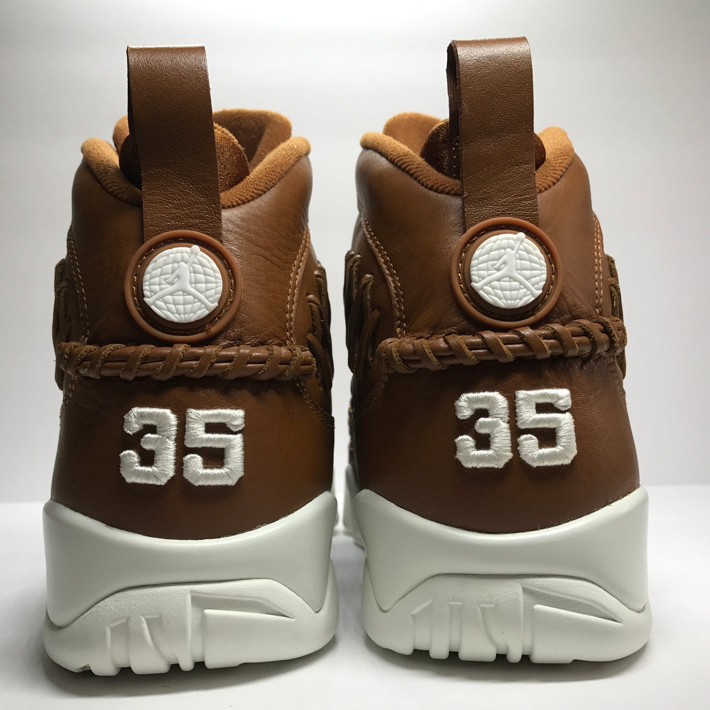 DS Nike Air Jordan 9 IX Pinnacle Baseball Guante Marrón Talla 10