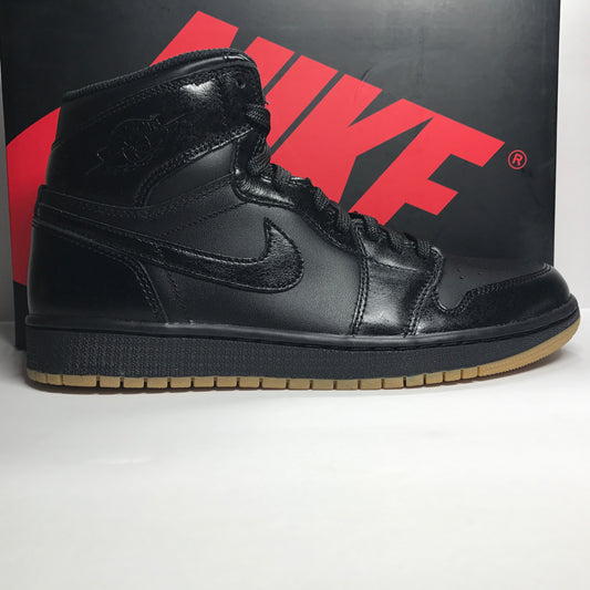DS Nike Air Jordan 1 I Retro Alto Negro Gum Talla 8.5/Talla 13