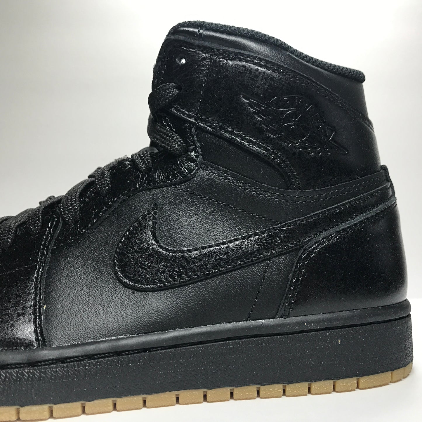 DS Nike Air Jordan 1 I Retro Alto Negro Gum Talla 8.5/Talla 13