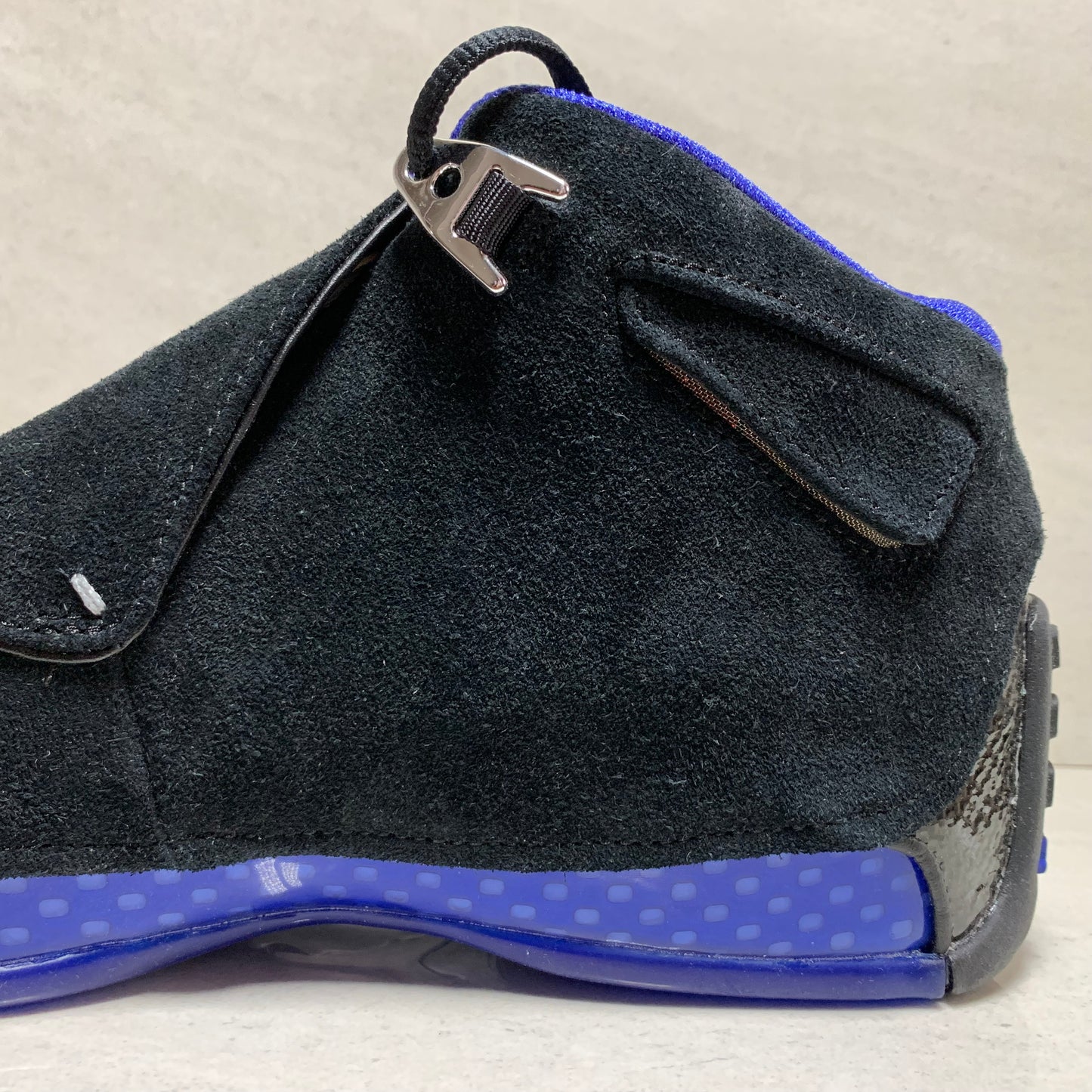 Jordan 18 XVIII OG Talla 9.5/Talla 11.5 Negro Sport Royal 305869-041
