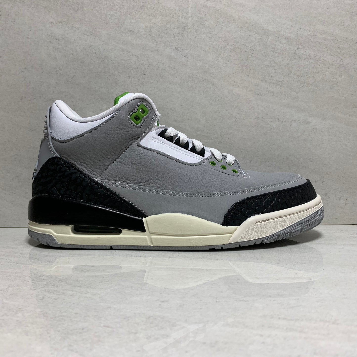Jordan 3 III Retro Talla 7/Talla 13 Clorofila 136064-006