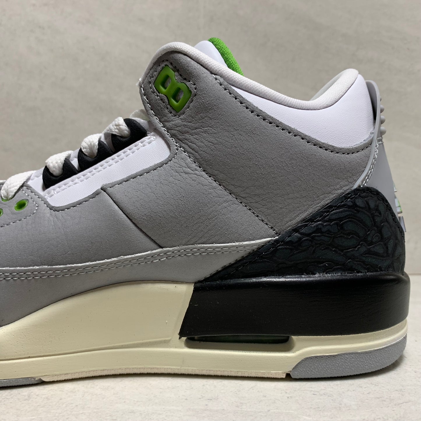 Jordan 3 III Retro Talla 7/Talla 13 Clorofila 136064-006