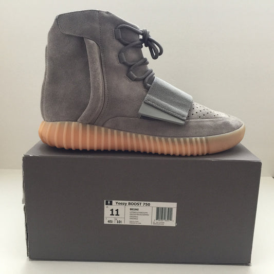 Adidas Yeezy Boost 750 Grey/Gum Size 11 - DOPEFOOT
 - 2