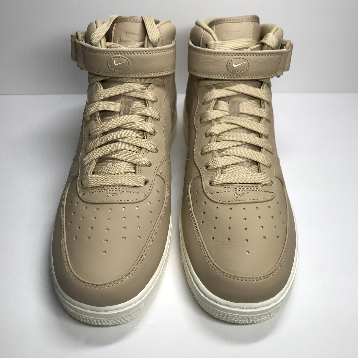 DS NikeLab Air Force 1 Mid Retro PRM Jewel Mushroom Tan/Sail Size 13