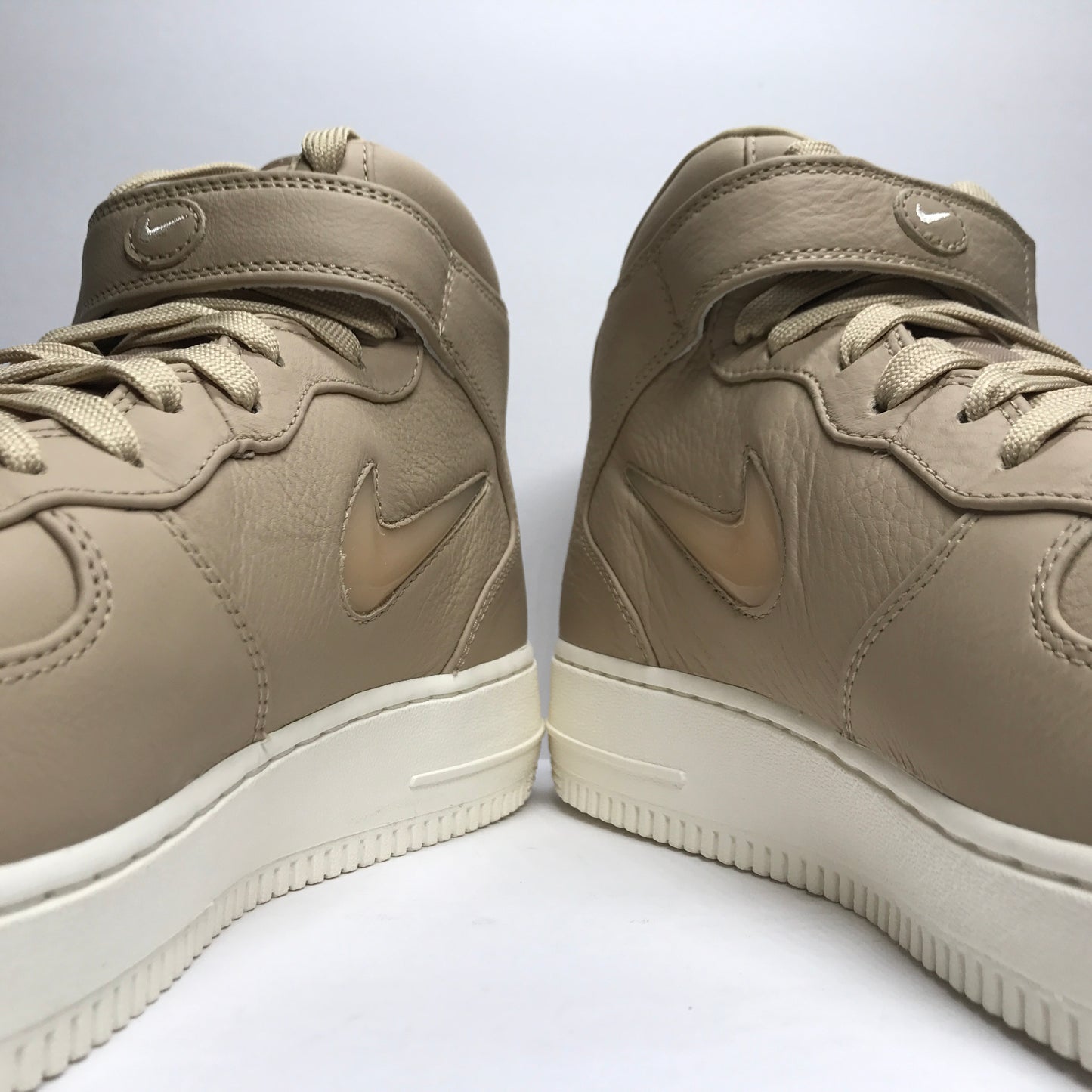 DS NikeLab Air Force 1 Mid Retro PRM Jewel Mushroom Tan/Sail Size 13
