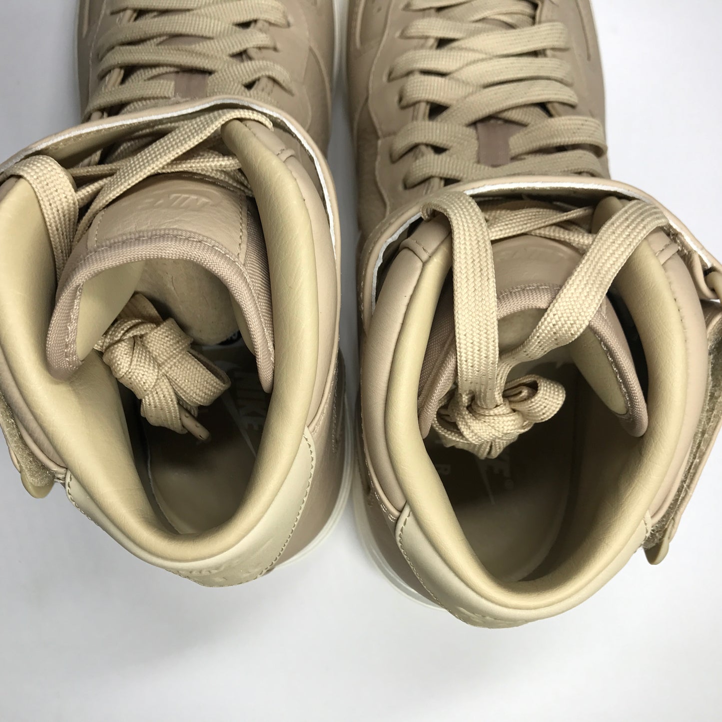 DS NikeLab Air Force 1 Mid Retro PRM Jewel Mushroom Tan/Sail Size 13