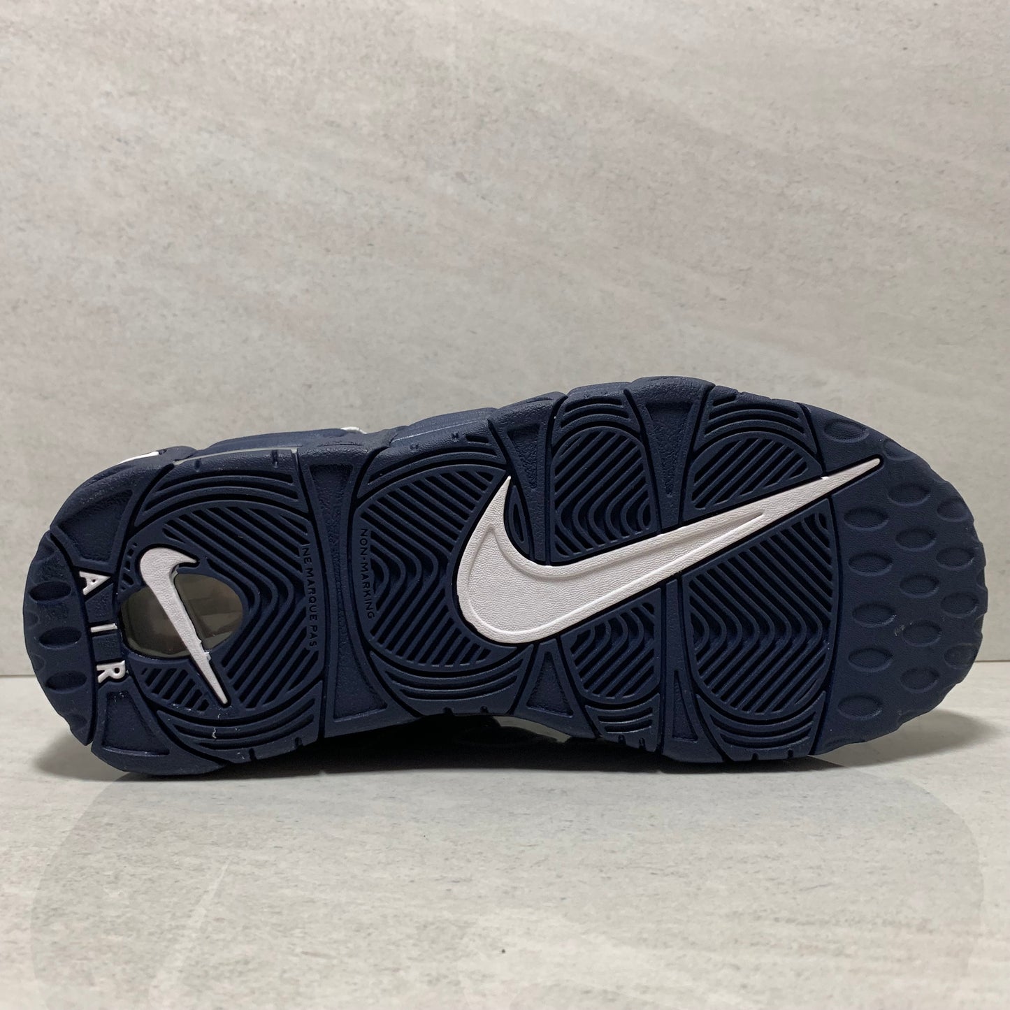 NIKE AIR MORE UPTEMPO GS TALLA 5.5Y OBSIDIANA 415082-401