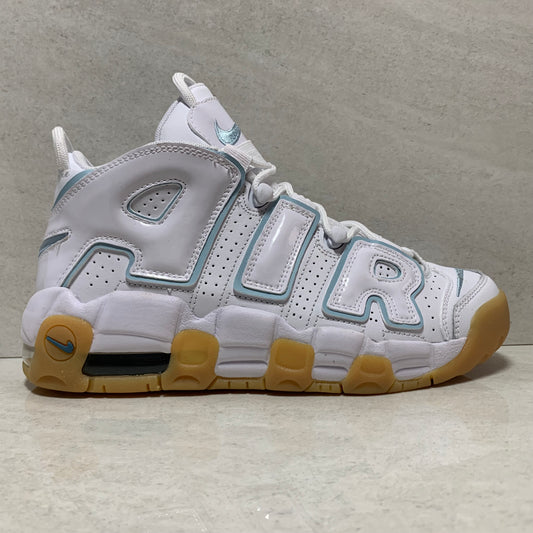 Nike Air More Uptempo GS -415082 107- Jeunesse Taille 6Y - Aqua Gum