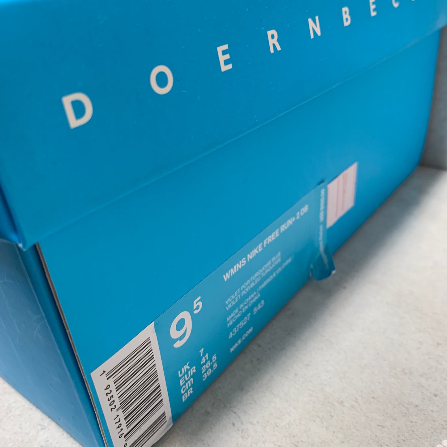 NIKE MUJER NIKE FREE RUN 2.0 TALLA 9.5 DOERNBECHER DB 437527-543 MACKENZIE CORTO 2019