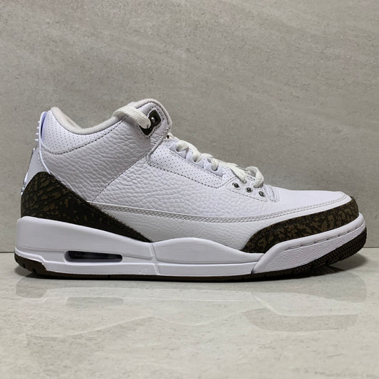 NIKE AIR JORDAN 3 III RETRO MOCHA 2018 136064-122 TALLA 8/8.5/12