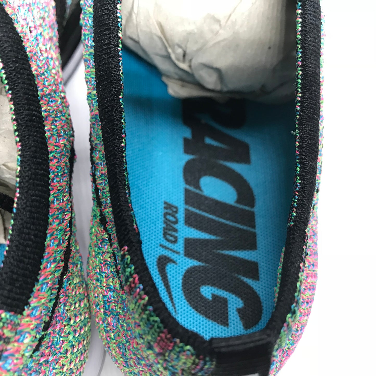 DS Nike Flyknit Racer Multicolore 526628 304 Homme Taille 9.5