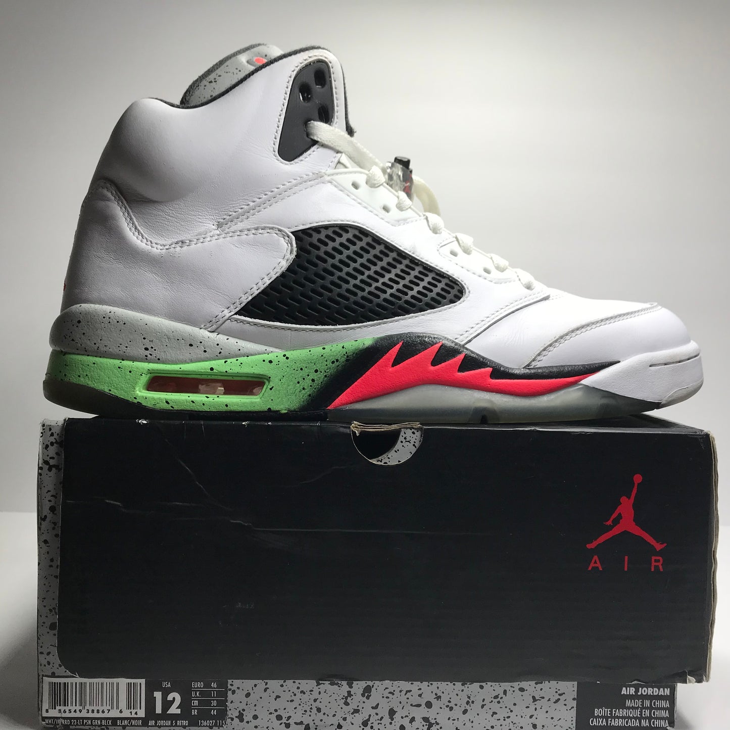 Nike Air Jordan 5 V Retro Space Jam Talla 12