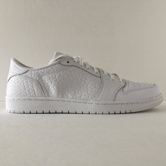 Nike Air Jordan 1 I Retro Low Swooshless White Size 14 - DOPEFOOT
 - 1