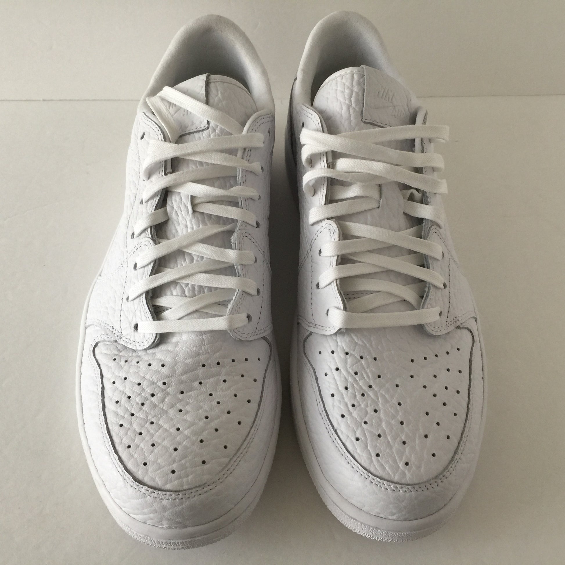 Nike Air Jordan 1 I Retro Low Swooshless White Size 14 - DOPEFOOT
 - 2