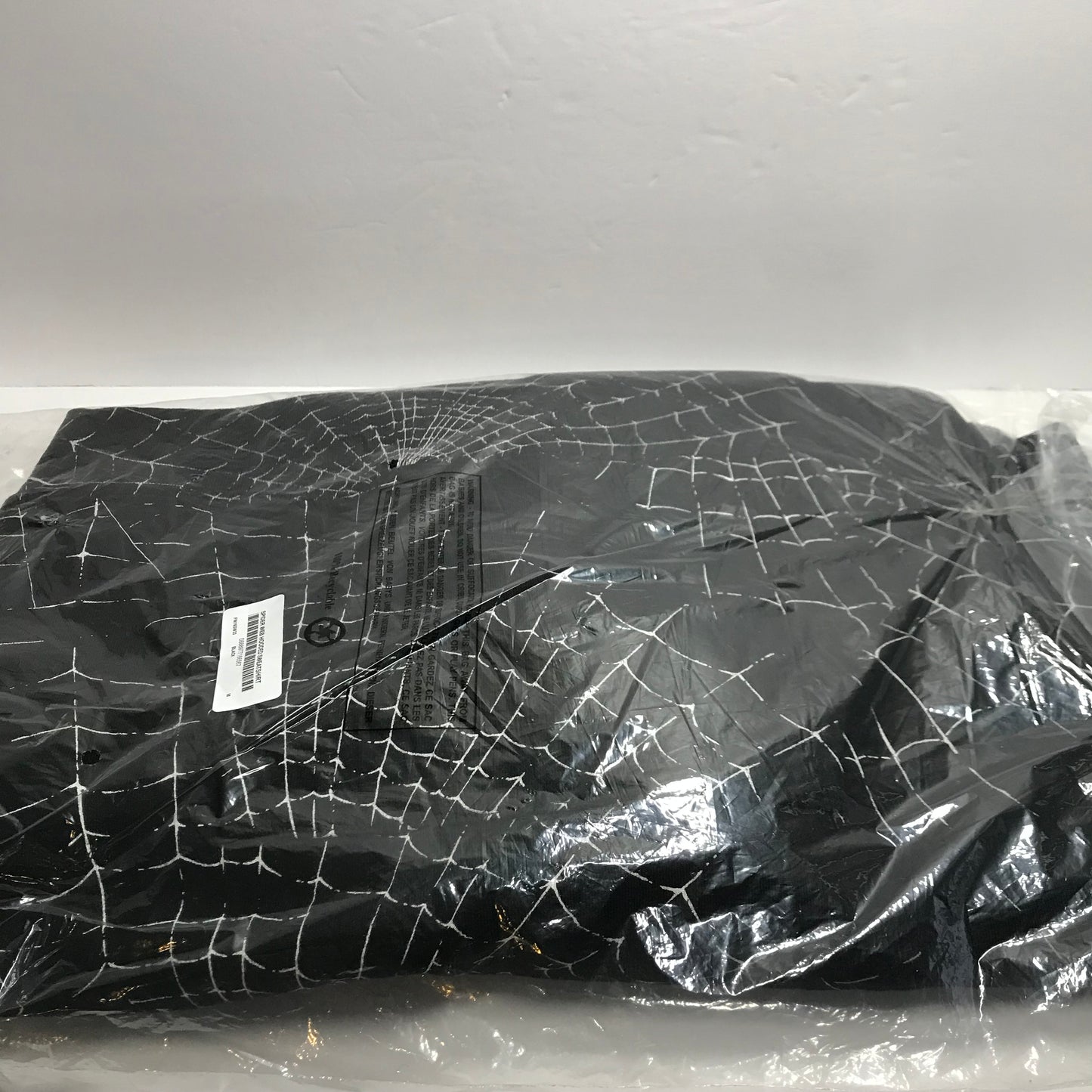 Supreme Spiderweb Hooded Sweathsirt Black Size M FW16