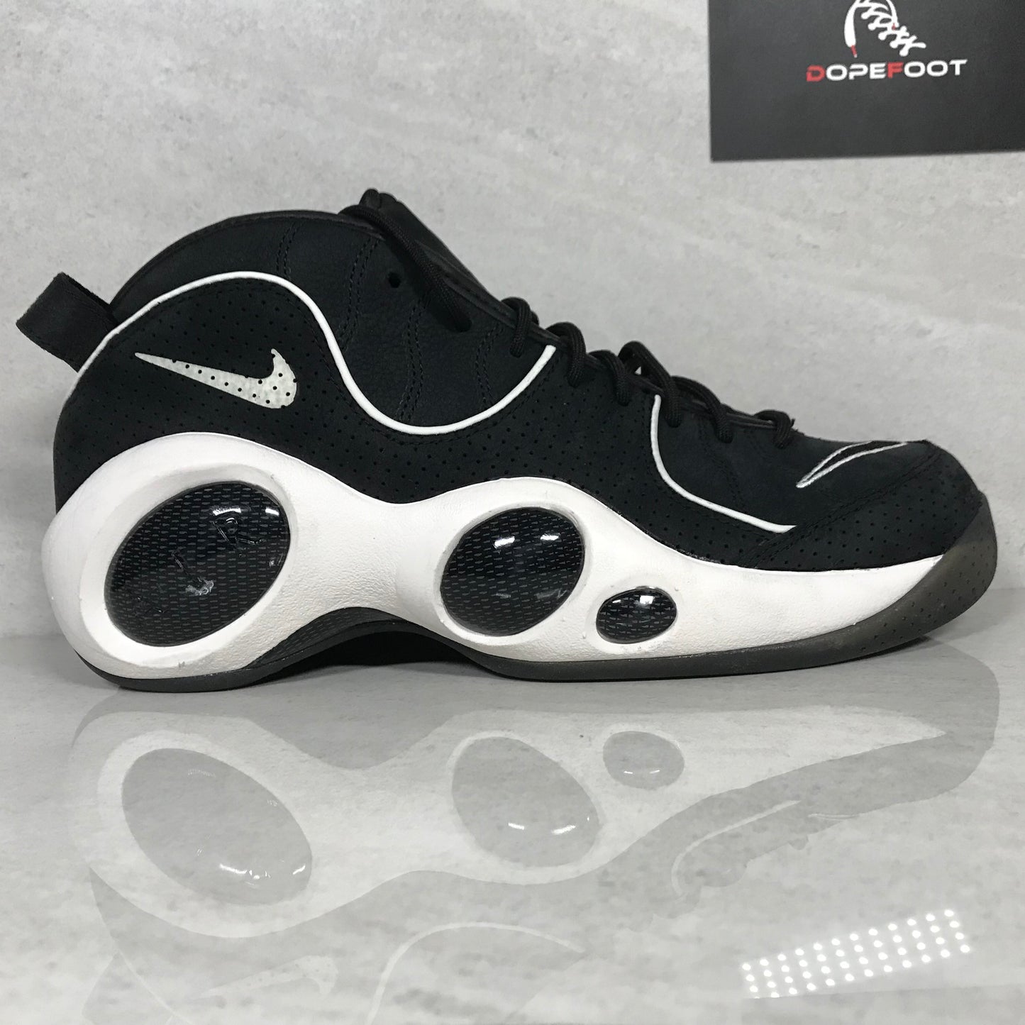 NikeLab Zoom Flight 95 Noir Voile/Blanc - 041943 002 - Homme Taille 10,5