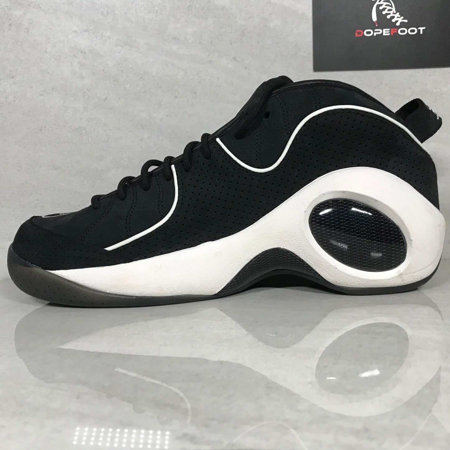 NikeLab Zoom Flight 95 Noir Voile/Blanc - 041943 002 - Homme Taille 10,5