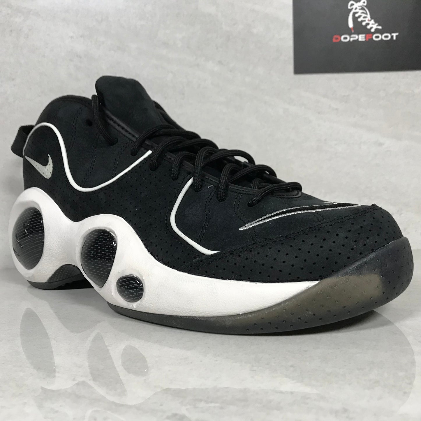 NikeLab Zoom Flight 95 Noir Voile/Blanc - 041943 002 - Homme Taille 10,5