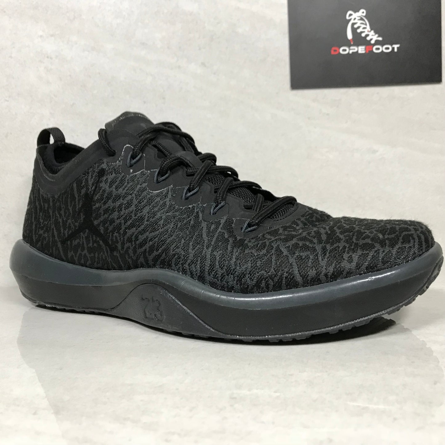 Air Jordan Trainer 1 Low Black Elephant Print - 845403 002 - Talla de hombre 10