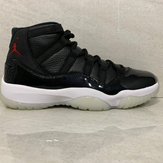 Nike Air Jordan 11 XI Retro 72-10 Taille 8.5 Noir 378037 002