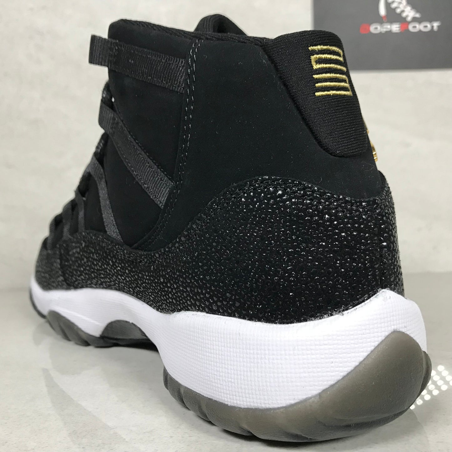 DS Air Jordan 11 XI Retro Prem HC Negro Stingray Talla 7