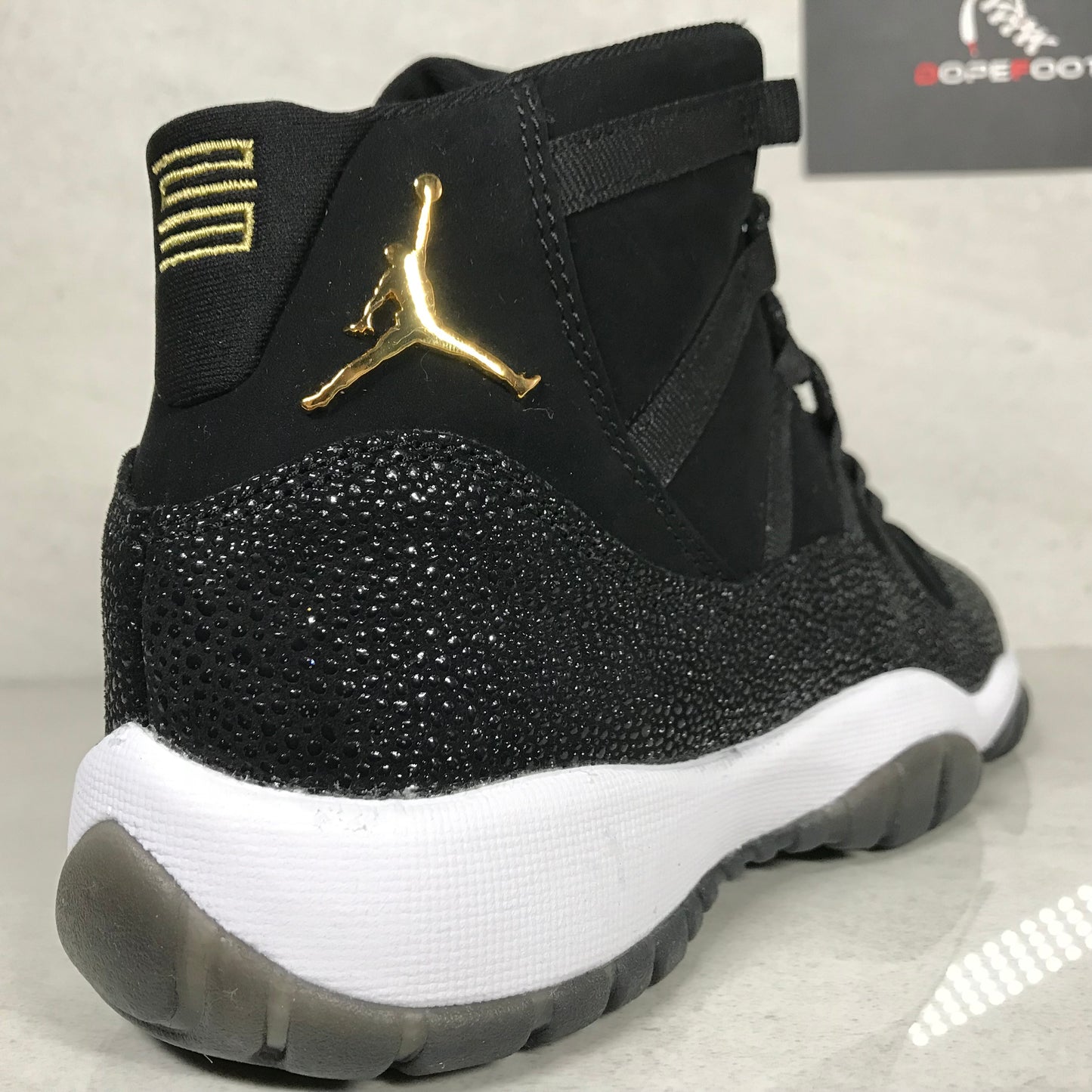 DS Air Jordan 11 XI Retro Prem HC Negro Stingray Talla 7