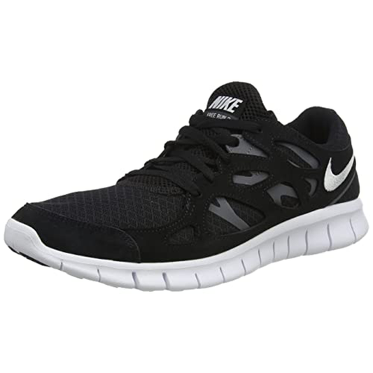 NIKE Free Run 2 Men's Trainers Sneakers Shoes 537732-004, Black Dark Grey White, 11