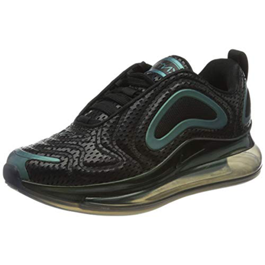 Nike Air Max 720 Big Kids Shoes Black/Laser Fuchsia/Anthracite aq3196-003 (4.5 M US) - Nike