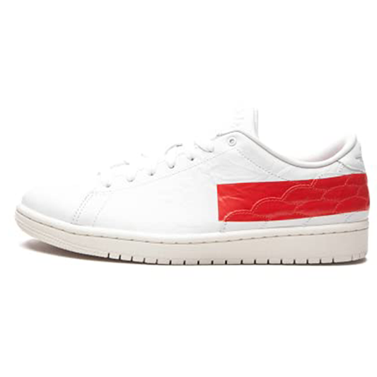 Nike Men's Air Jordan 1 Centre Court University Red, White/University Red/Sail - Nike