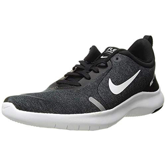 Nike Men's Flex Experience Run Shoe Size 8 - AJ5900-013 Black/White-Cool Grey-Reflective Silver