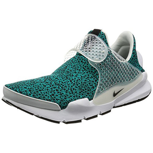 Nike Mens Sock Dart Qs Safari Size 8 - 942198 300 Turbo Green/Black-White