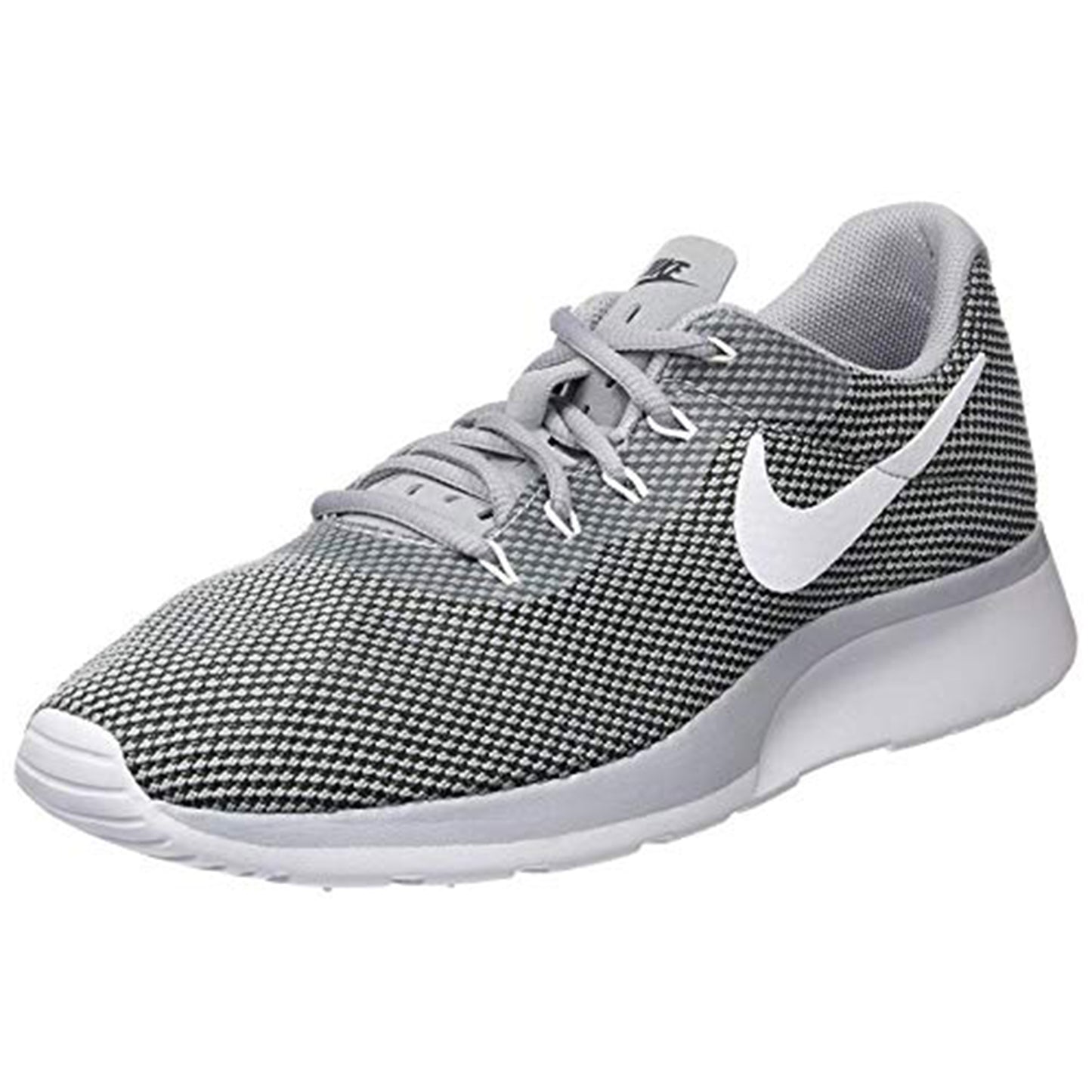 Nike Tanjun Racer Size 10 - Men 921669-001 Wolf Grey/White/Black