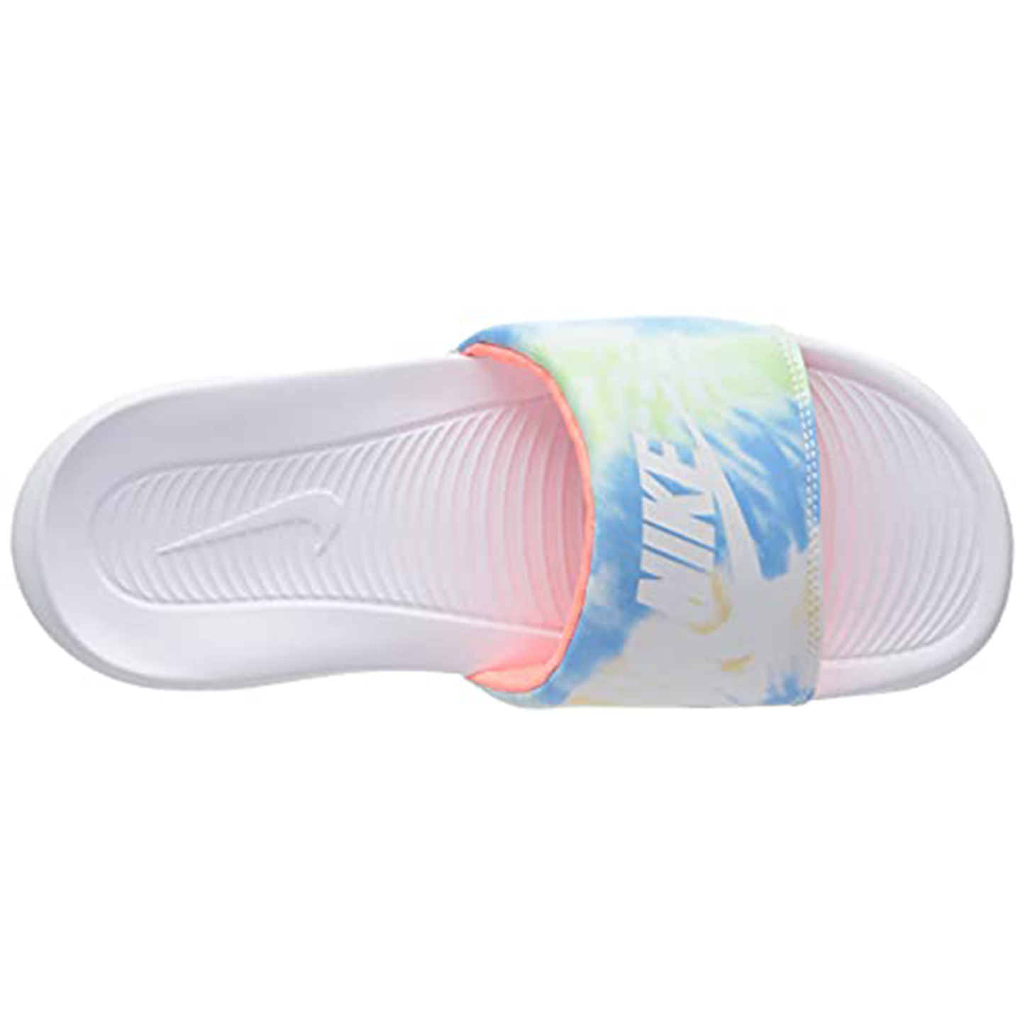 Nike Victori One Slide Print Womens Shoes Size 10, Color: White - Nike