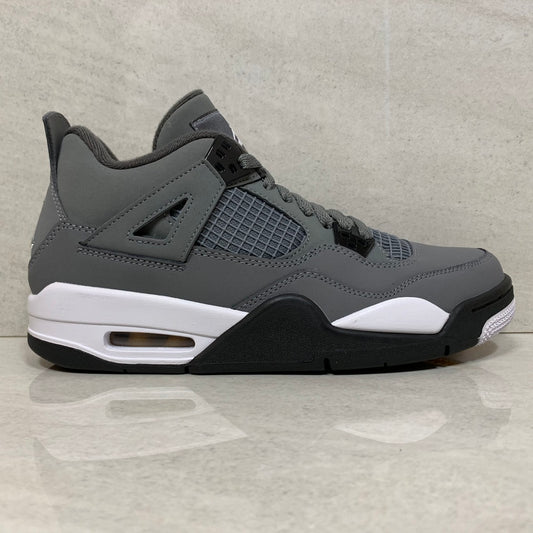 Nike Air Jordan 4 Retro Cool Grey Kid's Size 7Y GS 408452-007 Chrome-Dark Charcoal