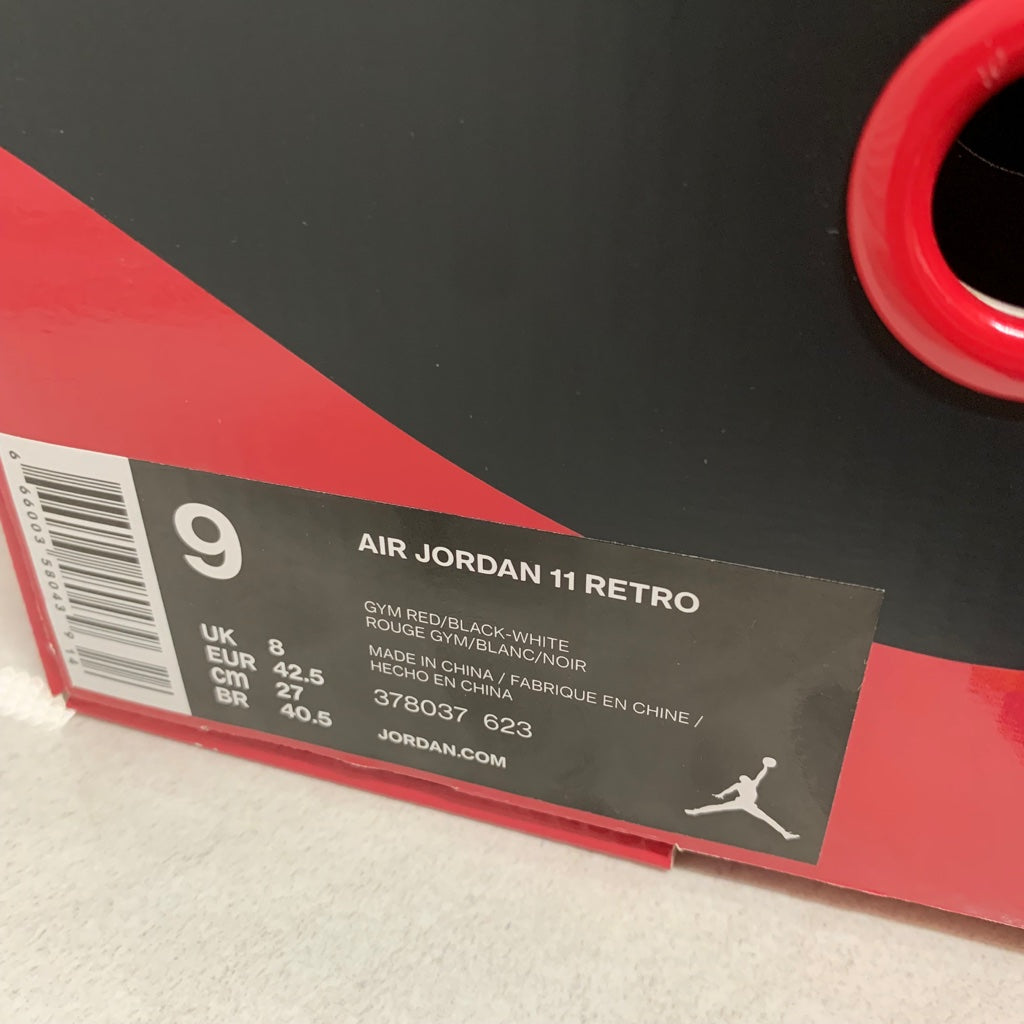 Air Jordan 11 XI Retro Win Like 96 - 378037-623 - Men's Size 8.5/Size 9/Size 10