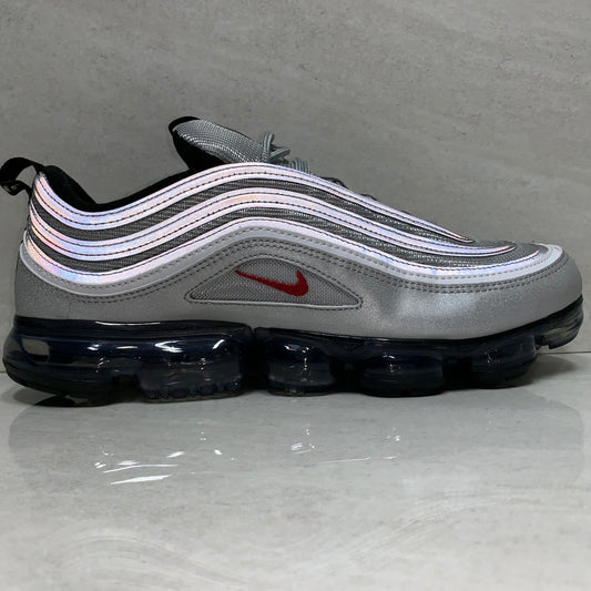 Nike Air Vapormax 97 Metallic Silver Bullet/Varsity Red - AJ7291-002 - Homme Taille 13