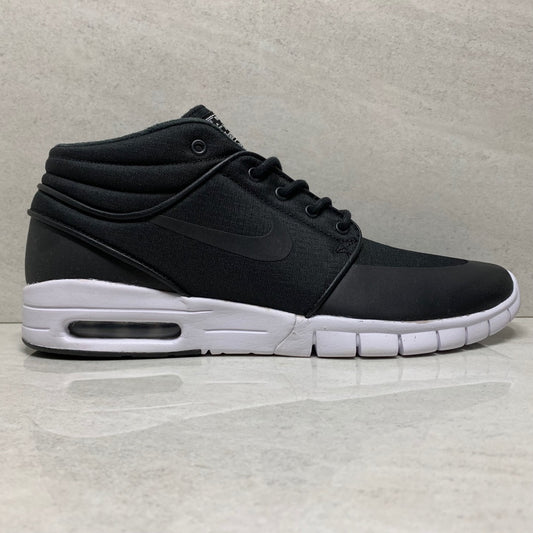 Nike Stefan Janoski Max Mid - 807507 001 - Taille 9.5 Noir/Blanc