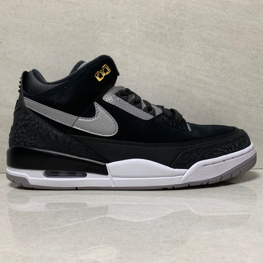 Jordan 3 Retro Tinker Negro Cement Gris - CK4348-007 - Talla de hombre 10