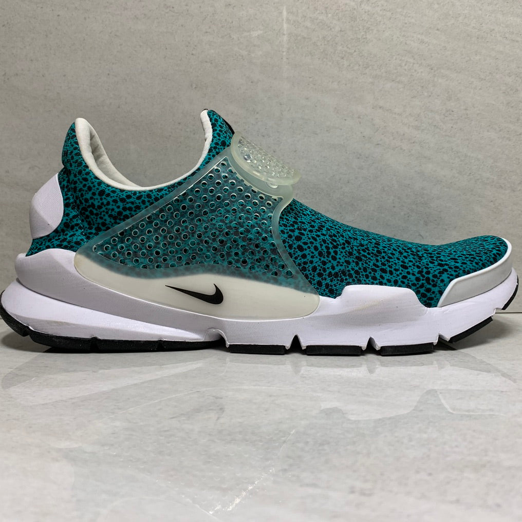 Nike Sock Dart QS Safari Pack Turbo Green - 942198 300 - Men's Size 11 - DOPEFOOT