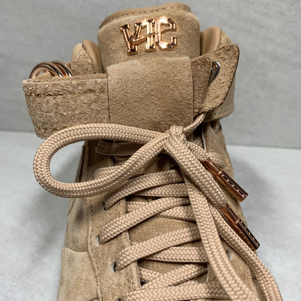NIKE AIR FORCE 1 MID V CRUZ CMFT VACHETTA TAN - AO9298-200 - Men's Size 7.5