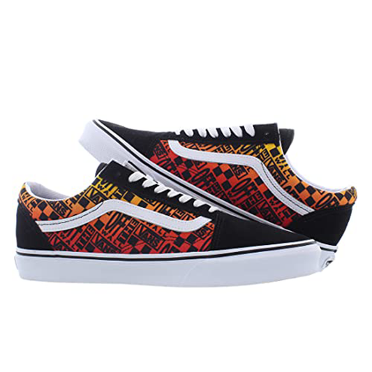 Vans Old Skool Flame Sneakers Black Flame Men - Vans
