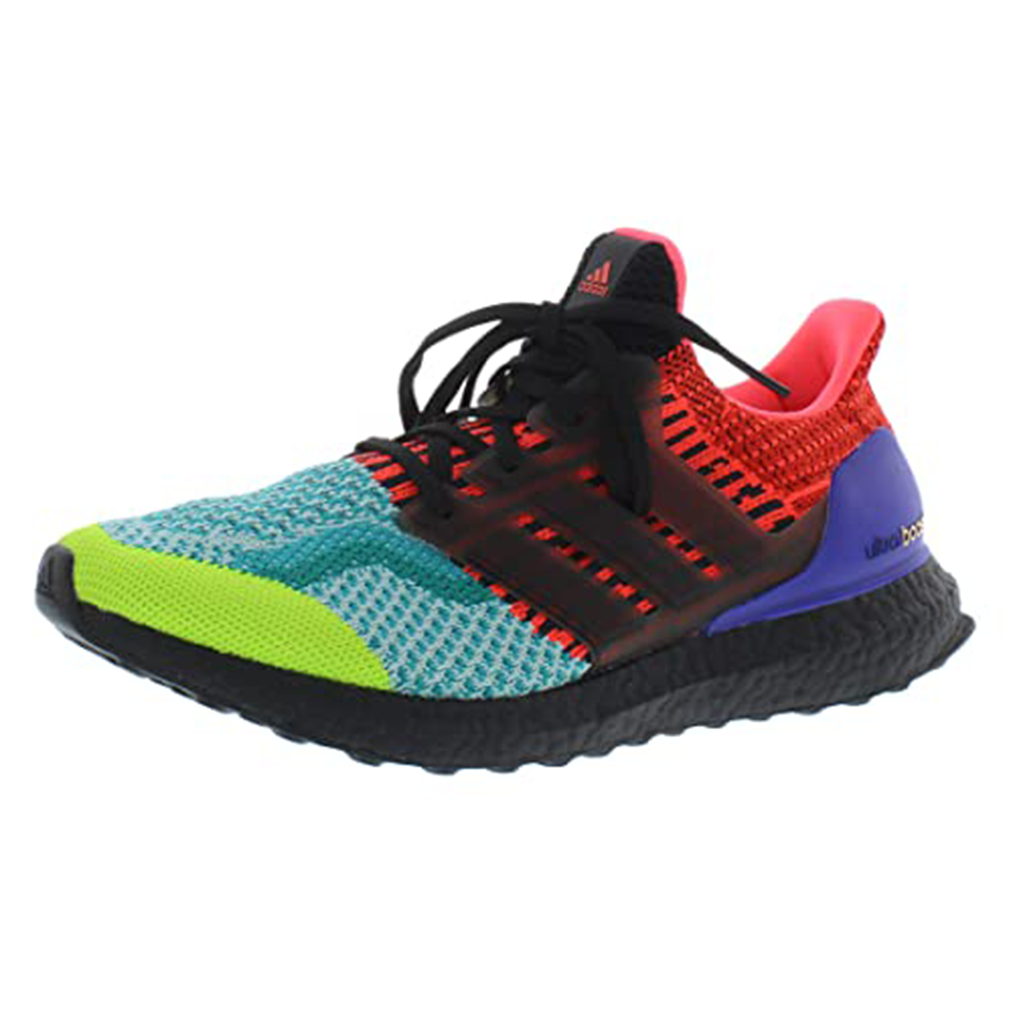 adidas Men's Ultraboost DNA Shoes, Solar Slime/Core Black/Night Flash